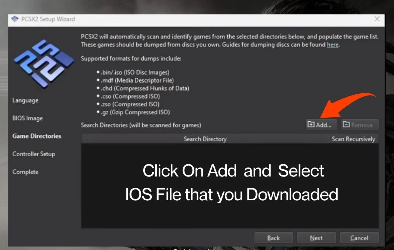 Pcsx2-Game-Directory